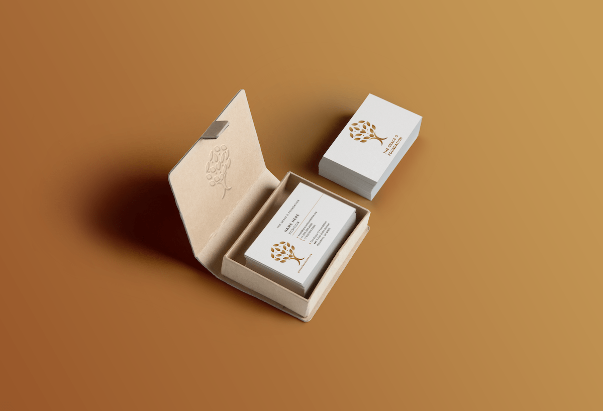 Grace O Foundation Business Cards