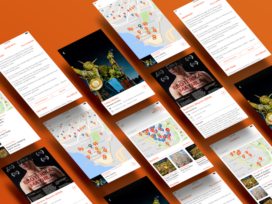 Manila Biennale UI UX design